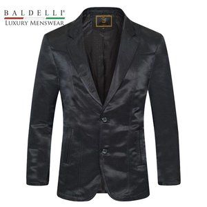 Men's Fashion Blazer Jacket CX by Baldelli 52520 in Black